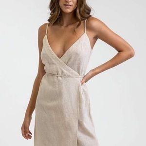 Rhythm. Eve Wrap Slip Dress
